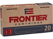 Frontier Cartridge Military Grade Brass 5.56 NATO 55 Grain FMJ 20 Round Box - FR200