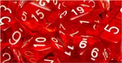 7-Set Translucent Red – White