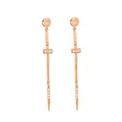 Alexis Gold and Diamond Earrings
