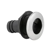 10âˆšÃ‡Â¬âˆž Angled Stainless Steel and Nylon Scupper with Barb