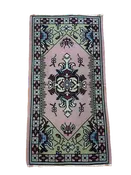Bessarabian Area Rug 3x5 – Unique Pink Handwoven Wool Rug — SANTA KILIM