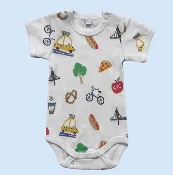 All-Over NYC Print Onesie