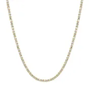 18 inch 4-Prong Diamond Tennis Necklace