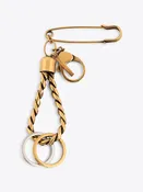 Brass keychain