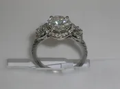 0.61tw Marquise G VS2 Diamonds one 0.27ct Princess G VS2 Diamond 0.57tw Round F/G VS2 Diamonds