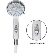 Deluxe 5 Function Hand Held Shower Head — Medtech Services