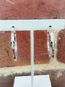 Belt Buckle Hoops — Capone's Jewelry