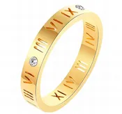 Roman Numerial CZ Ring