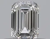 0.29CT EMERALD VVS2 E WH