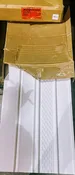 WHITE VINYL SKIRTING PANEL