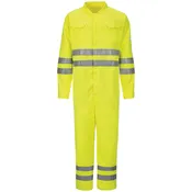 Bulwark FR Class 3 Hi Vis Deluxe Coverall CoolTouch CMD8HV