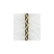 Brass Rosary Cable Chain 4mm Soldered Links (3 Ft) - Vintage Jewelry Supplies