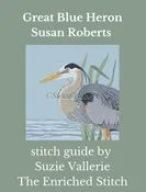 1043 Great Blue Heron Stitch Guide
