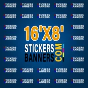 16'x8' Step & Repeat Banner Only