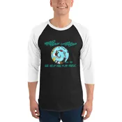 3/4 sleeve raglan shirt