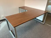 4+ METAL &amp;amp; WOOD L SHAPE DESKS - $349ea