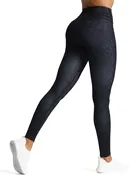 Aoxjox High Waisted Workout Leggings for Women Scrunch Tummy Control Luna Buttery Soft Yoga Pants 26"