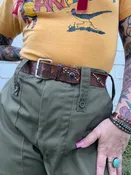 1940s Small Buco Studded Western Belt