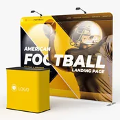 10ft Rapid Trade Show Booth Package (A)
