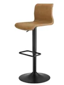 Faux Leather Gaslift Bar Stool — retrofit home