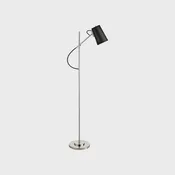 Benton Adjustable Floor Lamp in Polished Nickel