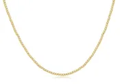 17" Choker Beaded - Classic Gold 2mm
