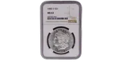 1880 S Morgan Dollar 1 Silver MS63