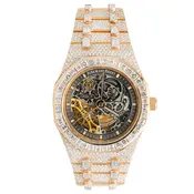 Audemars Piguet Royal Oak Skeleton Fully Iced Out