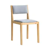 016 Maasto Dining Chair: Seat + Back Upholstered
