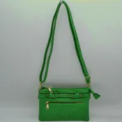 5004 Triple Compartment Crossbody Bag