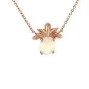 14KT Rose Gold Opal Pendant — Joe Marche By the Sea