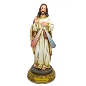 12" Divine Mercy Round Base Statue