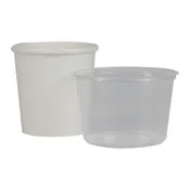 1 Pint Paper & Plastic Mixing Tubs