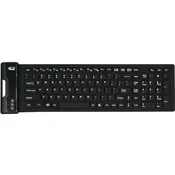 Adesso, Inc Antimicrobial Waterproof Flex Keyboard (Compact Size)