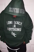 Forest Green Sweatshirt Hoodie (Long Beach Or Nothing)