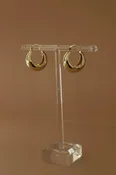 COCO CHUNKY HOOP EARRINGS
