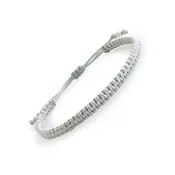 Basik Metallic Macrame Bracelets