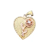 Colgante de Rosa Corazón