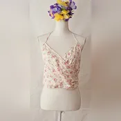 ZARA Tie Halter Top