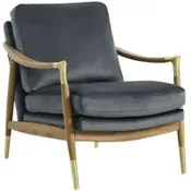 Langford Performance Velvet Accent Armchair by Modway