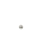 3mm Ball 14k White Gold Single Stud