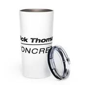 Tapered stainless steel tumbler — Rick Thomas Concrete