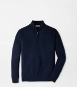 Peter Millar Crescent Textured Quarter Zip Sweater MF26S64