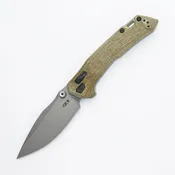 0203GRM390 ZT Duralock - Micarta Olive Drab - M390 WF