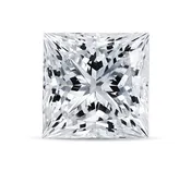 1.00 Carat Natural Diamond Princess Shape I Color SI2 Clarity