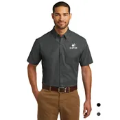 CAREFREE POPLIN SHIRT- SHORT SLEEVE