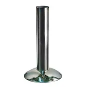 316 #8 Mirror Finish Stainless Fixed Height 4" Pedestal
