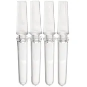 0.1mL Corbett Style 4-Strip Tubes, with 4-Strip Caps, Natural; Box of 250