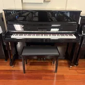Pearl River Piano, Model EU122S PE Polished Ebony, 2014