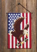 Beaded Banner Kit - Eagle
